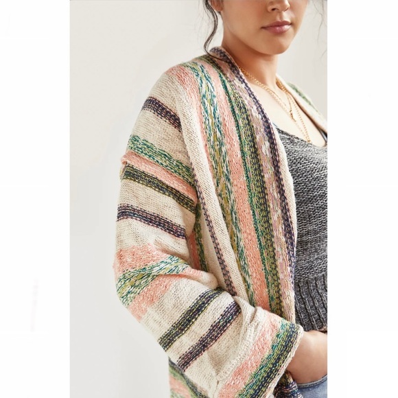 Anthropologie Pilcro Knit Striped Cardigan - Picture 5 of 15